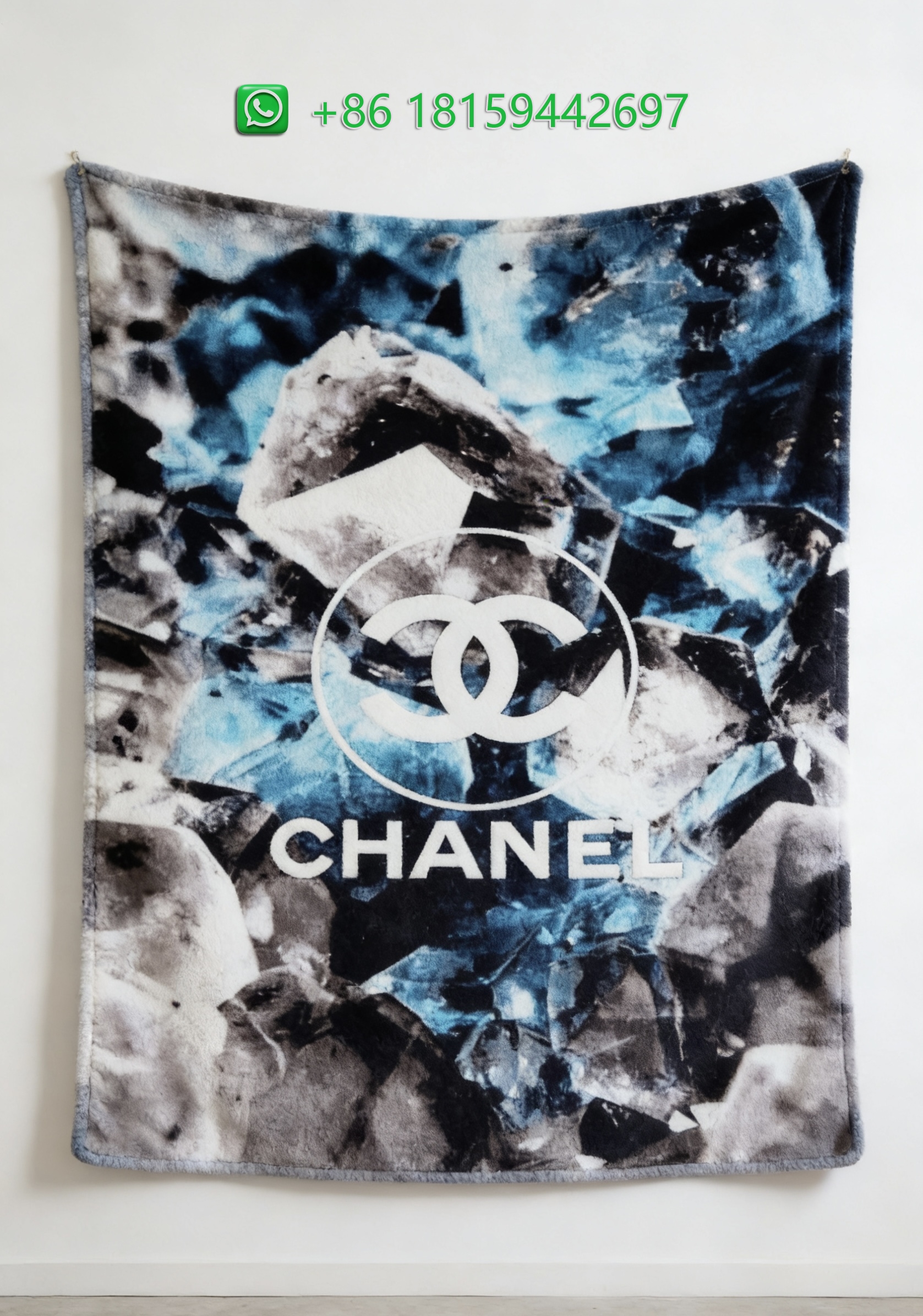 Chanel Throw Blankets